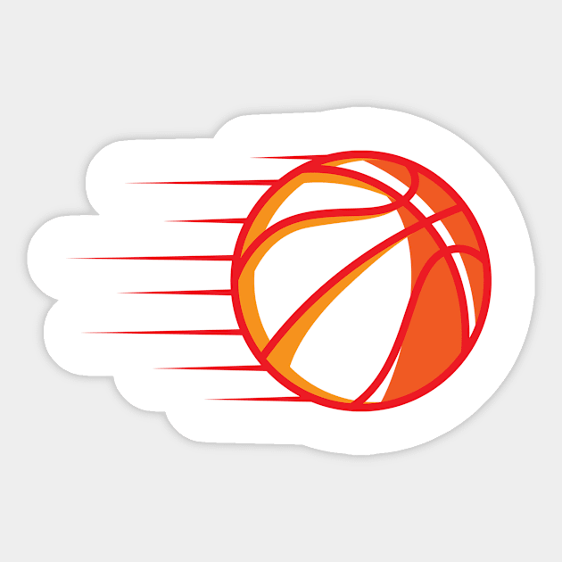 Basketball Basketball Player And Fan Gift Sticker by chrizy1688